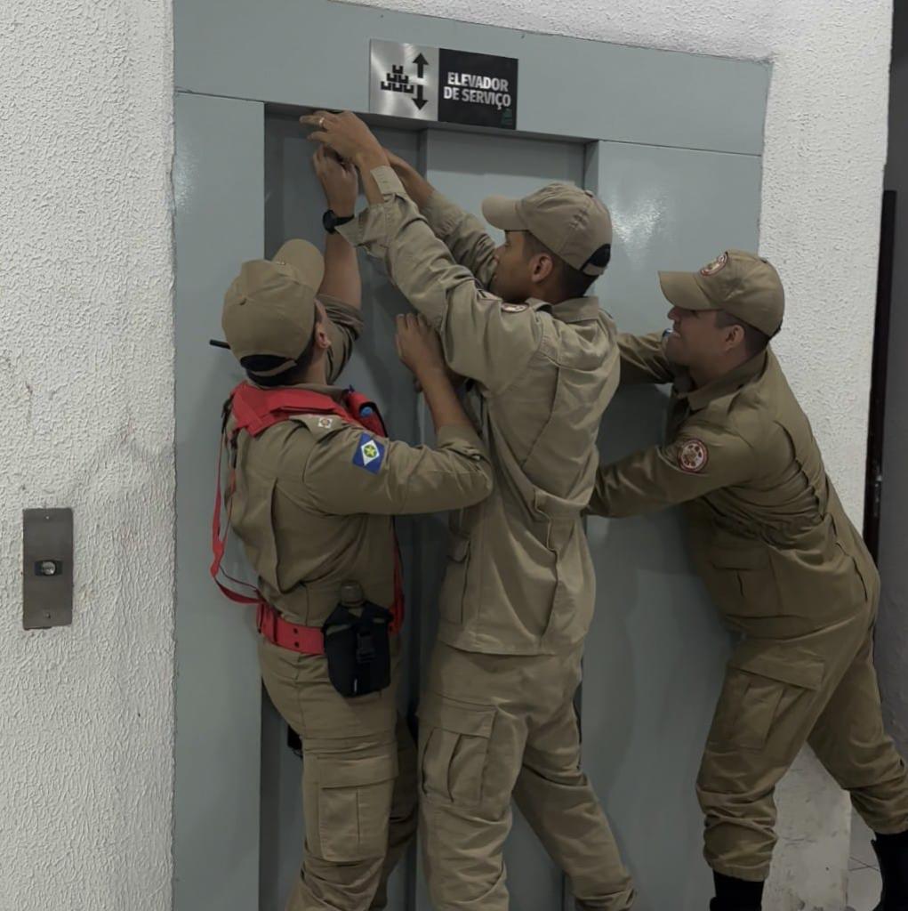 Corpo de Bombeiros alerta sobre a importância de seguir orientações de segurança no uso de elevadores para evitar acidentes