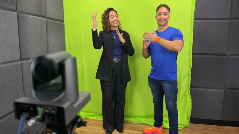 Live dedicada à inclusão discute desafios e conquistas da comunidade surda em Mato Grosso