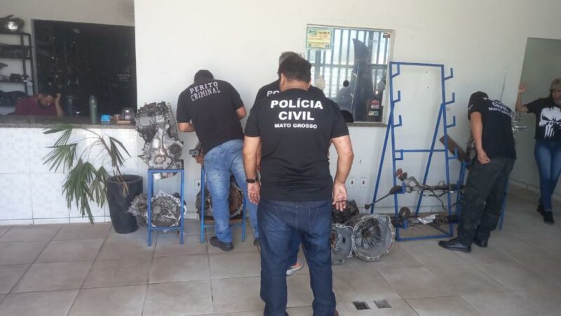 Polícia Civil prende dono de loja de autopeças por adulteração de sinal de veículo