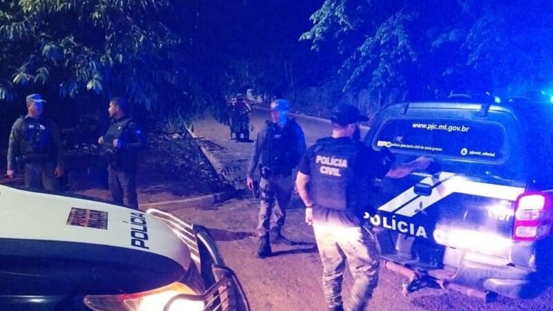 Polícias Civil e Militar realizam operação de combate à criminalidade em São José do Xingú