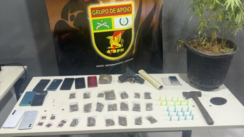 PM prende faccionados suspeitos por sequestro mediante tortura e tráfico de drogas