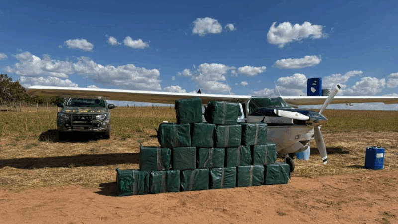 Forças de segurança apreendem mais de quatro toneladas de drogas e causam prejuízo de R$ 70 mi às facções criminosas