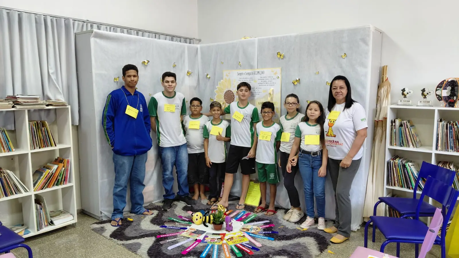 Escola usa Círculos de Paz para tratar autoestima e fazer escuta de alunos em Campo Verde
