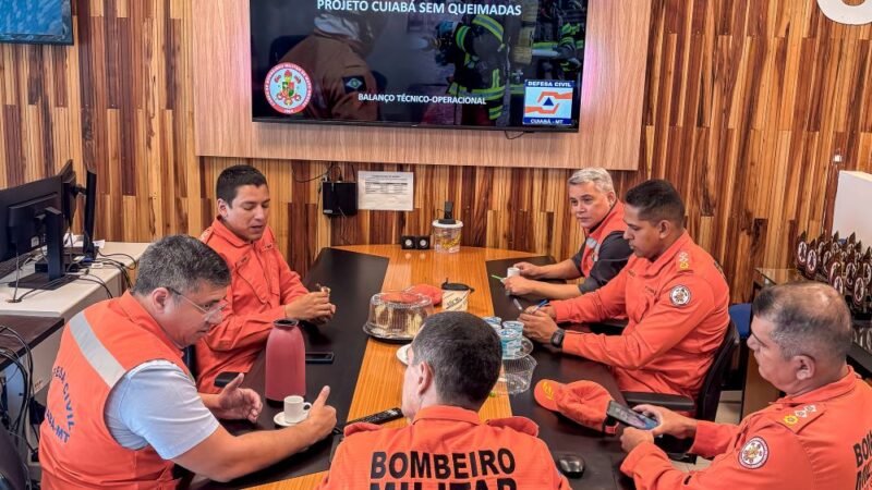 Defesa Civil e Corpo de Bombeiros farão balanço técnico-operacional do Projeto “Cuiabá sem Queimadas”