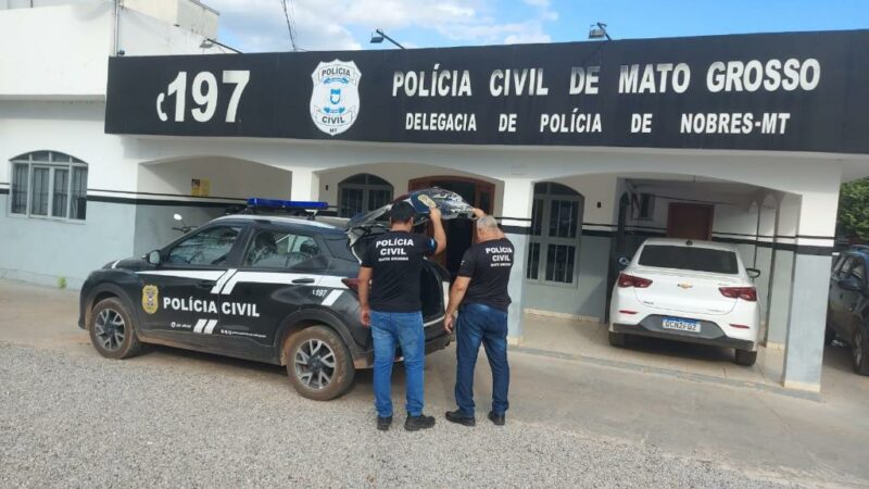 Polícia Civil deflagra segunda fase de ação de combate ao tráfico de drogas em Nobres