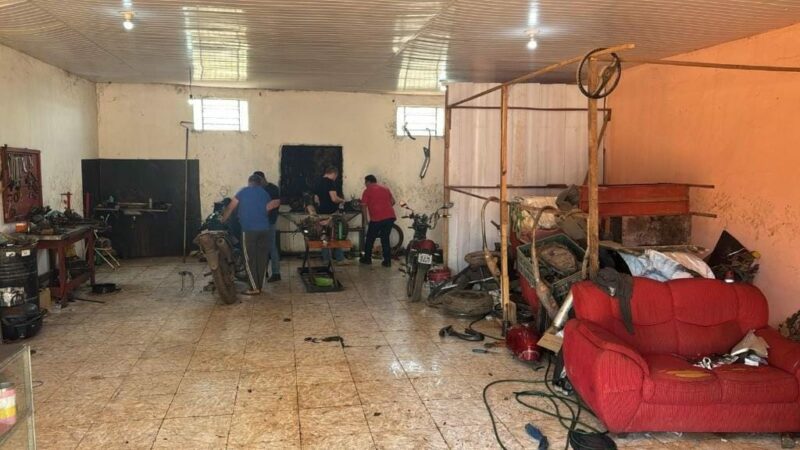 Dono de oficina é preso por receptação de chassi e motor de veículo de origem ilícita