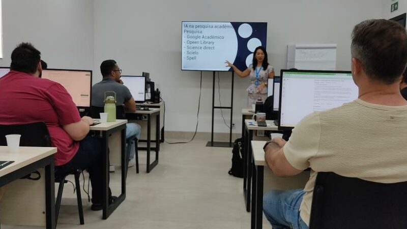 Seplag capacita servidores públicos para o uso de ferramentas inteligentes na produção científica