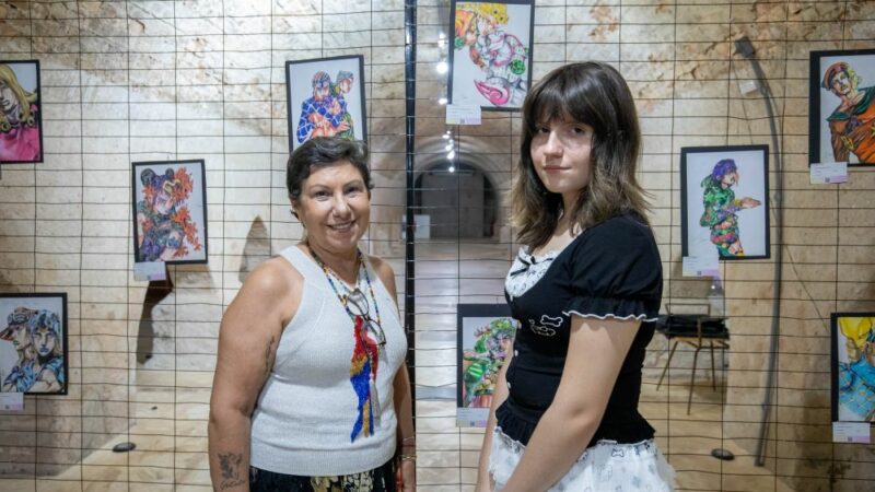 Exposição que celebra da arte cuiabana entre avó e neta segue até dia 21
