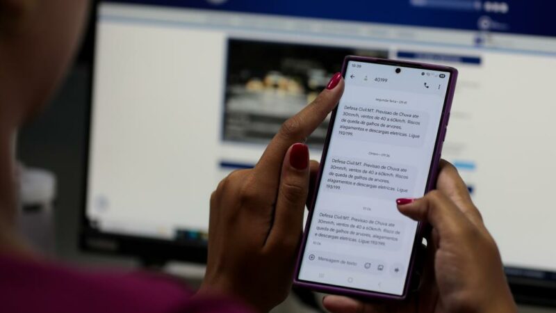 Saiba como se cadastrar para receber alertas da Defesa Civil no seu celular