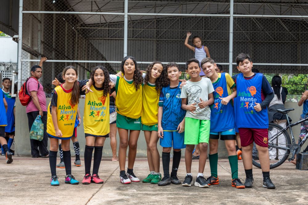 Entre gols e torcida, AtivaMente fortalece laços da comunidade escolar na UFMT