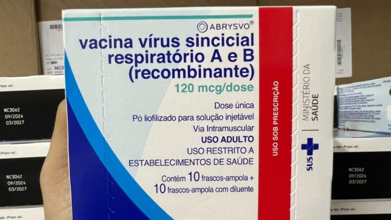 SES distribui 15 mil vacinas contra vírus sincicial respiratório para municípios