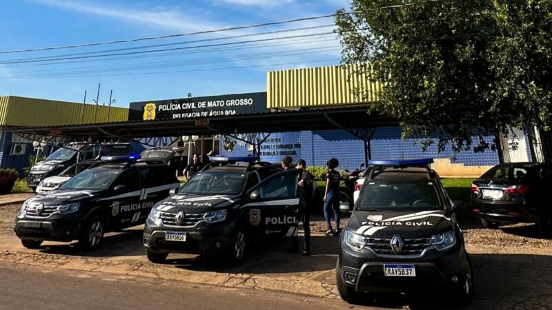 Polícia Civil prende homem em flagrante por descumprimento de medida protetiva em Água Boa