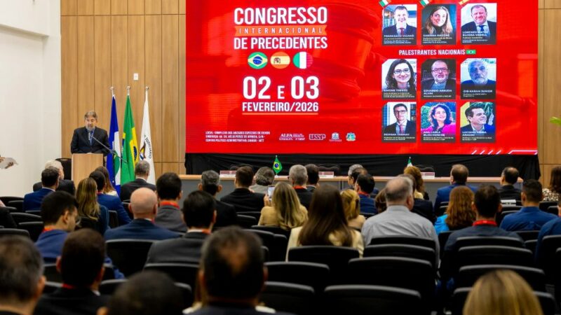 Troca internacional de experiências marca congresso sobre precedentes e IA