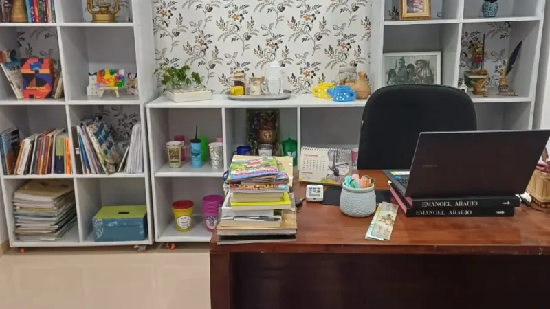 Móveis e equipamentos do fórum ganham nova vida na biblioteca municipal de Porto Alegre do Norte