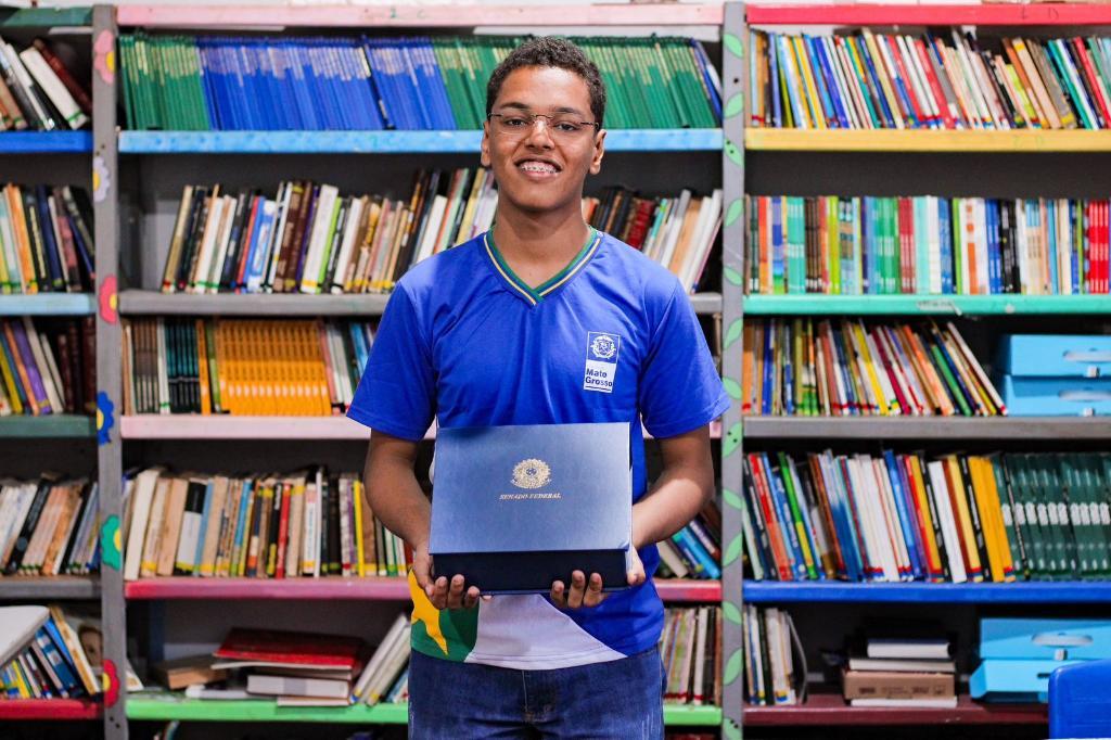 Estudantes da Rede Estadual de MT podem se inscrever para o programa Jovem Senador 2026