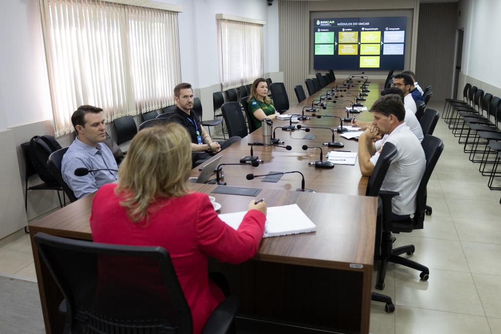 Equipe de Santa Catarina visita MT para conhecer o CAR Digital 2.0 e trocar experiências ambientais