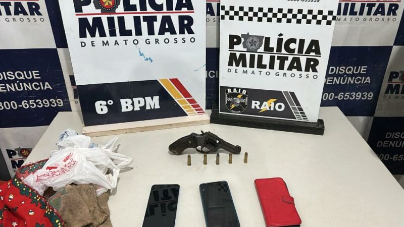 Polícia Militar apreende adolescente suspeito por tentativa de homicídio em Cáceres