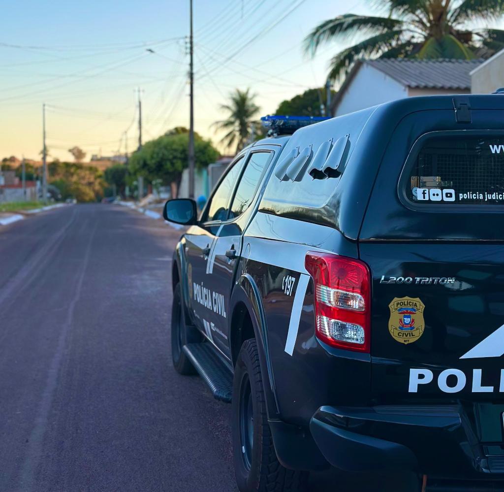 Polícia Civil prende em flagrante autor de violência doméstica que estava foragido em Pontes e Lacerda