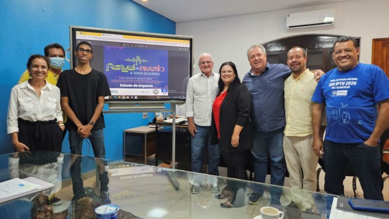RETORNO GARANTIDO: Secel apresenta à Prefeitura de Chapada dos Guimarães o estudo de impacto socioeconômico do Festival de Inverno