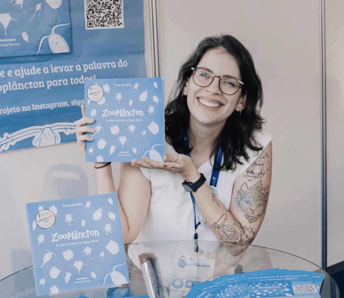 Livro sobre zooplâncton de pesquisadora da UFMT chega à semifinal do Jabuti